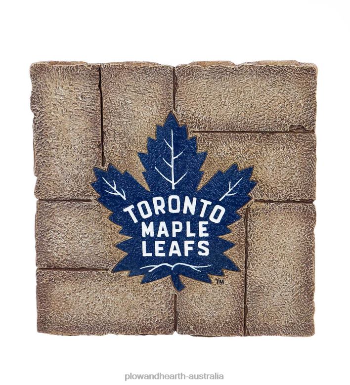 Plow & Hearth NHL Hockey Team Garden Stone Paver - Columbus Blue Jackets P22BD367 Yard & Garden