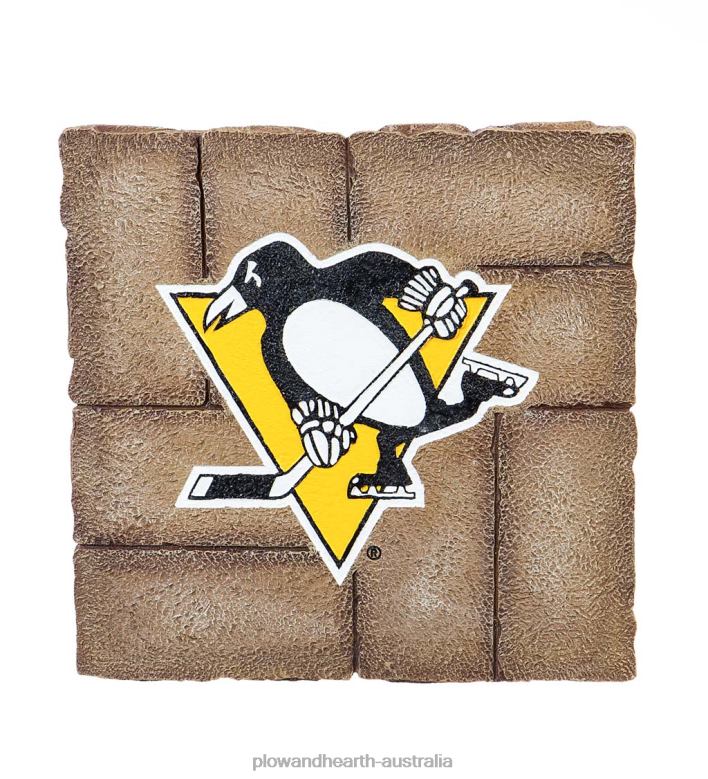 Plow & Hearth NHL Hockey Team Garden Stone Paver - Columbus Blue Jackets P22BD367 Yard & Garden