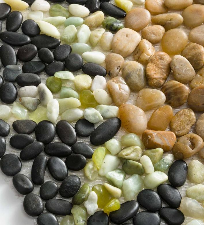 Plow & Hearth Sunflower Stepping Stones, Set of 3 P22BD136 Yard & Garden