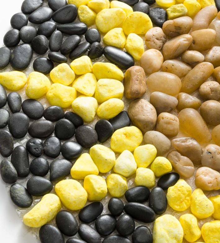 Plow & Hearth Sunflower Stepping Stones, Set of 3 P22BD136 Yard & Garden