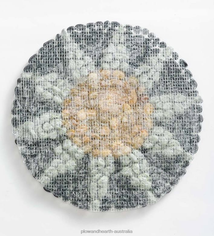 Plow & Hearth Sunflower Stepping Stones, Set of 3 P22BD136 Yard & Garden