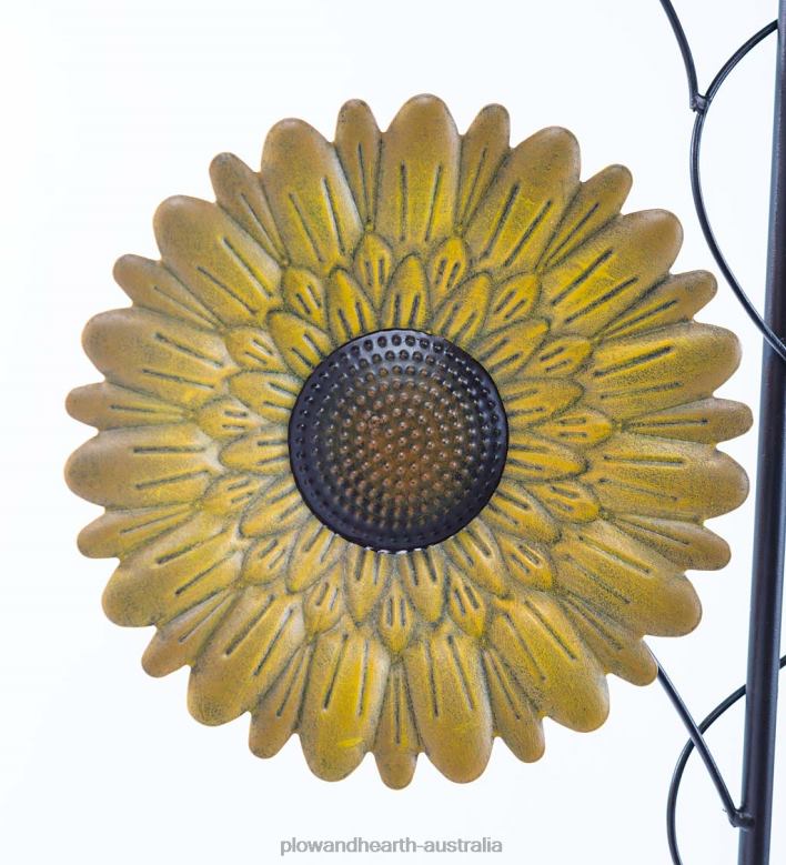 Plow & Hearth Sunflower Garden Metal Stake P22BD164 Yard & Garden