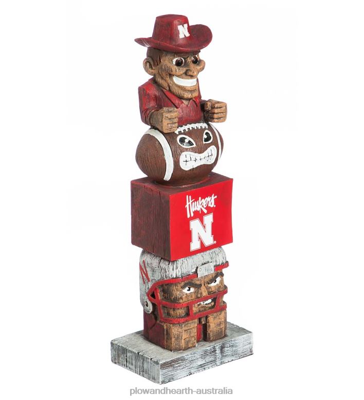 Plow & Hearth Indoor/Outdoor College Team Pride Totem Garden Statue - Univ of Alabama P22BD422 Yard & Garden