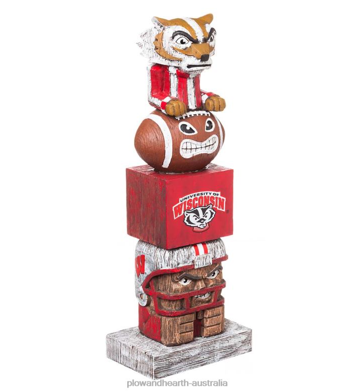 Plow & Hearth Indoor/Outdoor College Team Pride Totem Garden Statue - Univ of Alabama P22BD422 Yard & Garden