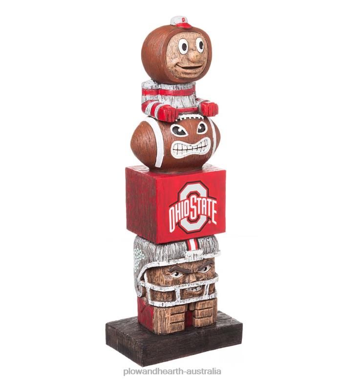 Plow & Hearth Indoor/Outdoor College Team Pride Totem Garden Statue - Univ of Alabama P22BD422 Yard & Garden