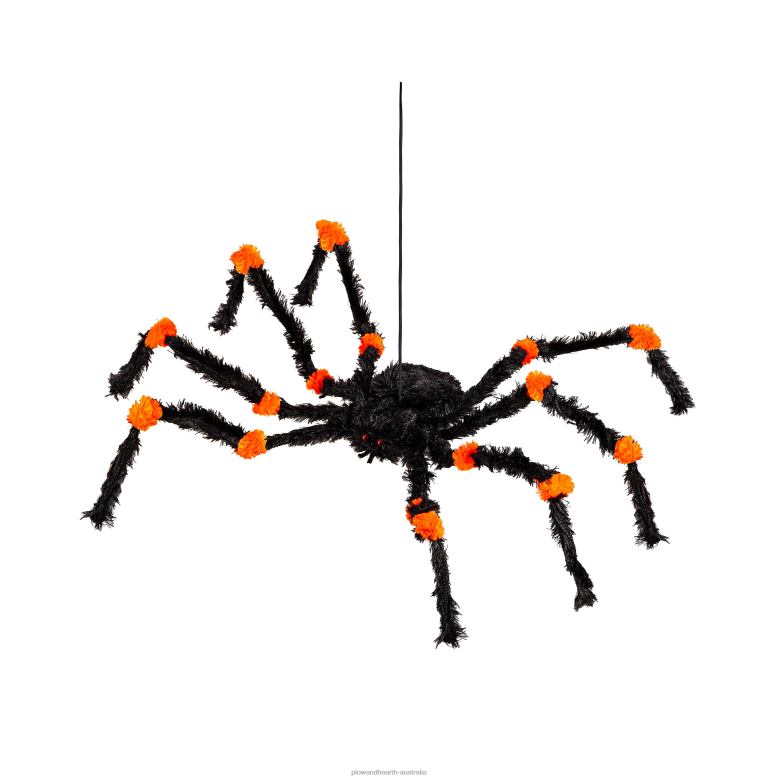 Plow & Hearth Oversized Halloween Hanging Spiders, Set of 3 P22BD433 Yard & Garden