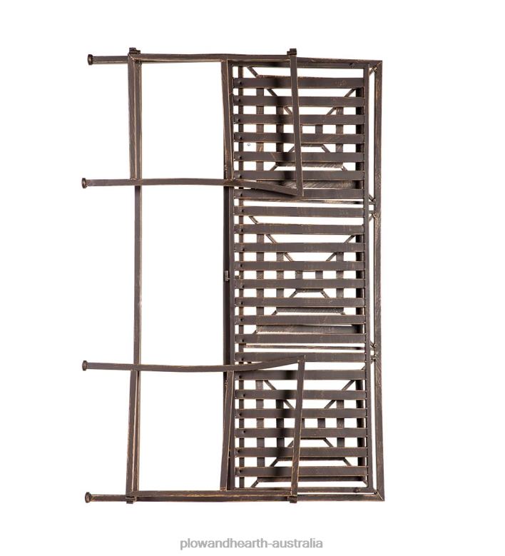 Plow & Hearth Bronze Metal Garden Bench - Bronze P22BD513 Yard & Garden