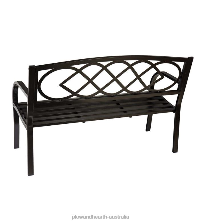 Plow & Hearth Celtic Knot Garden Bench P22BD489 Yard & Garden