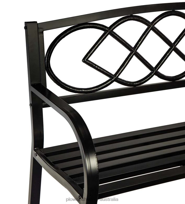 Plow & Hearth Celtic Knot Garden Bench P22BD489 Yard & Garden