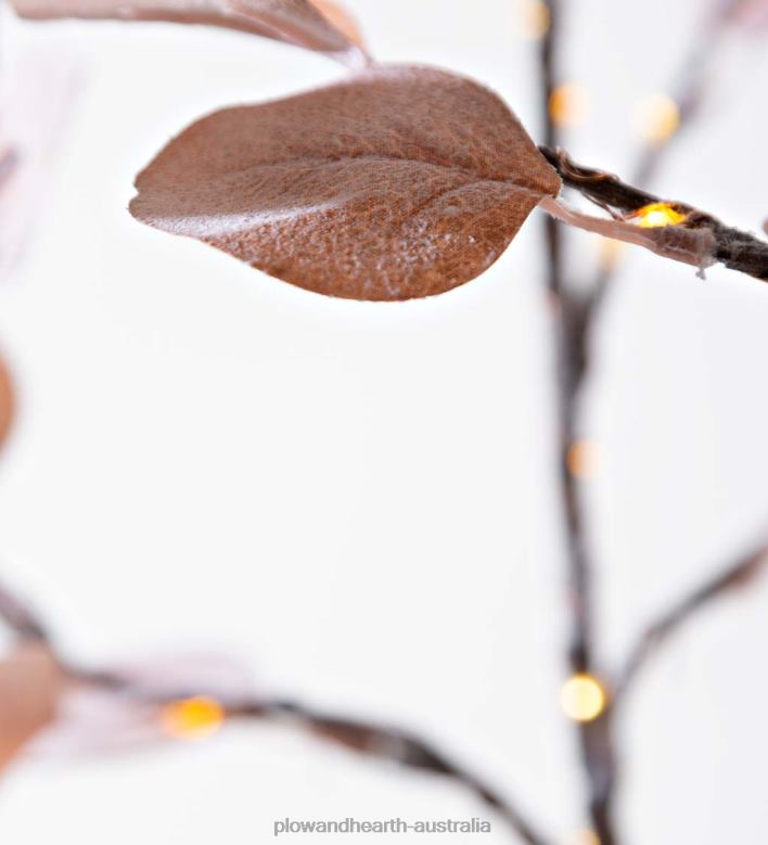 Plow & Hearth Indoor/Outdoor Electric Lighted Pink Silver Dollar Tree P22BD470 Yard & Garden