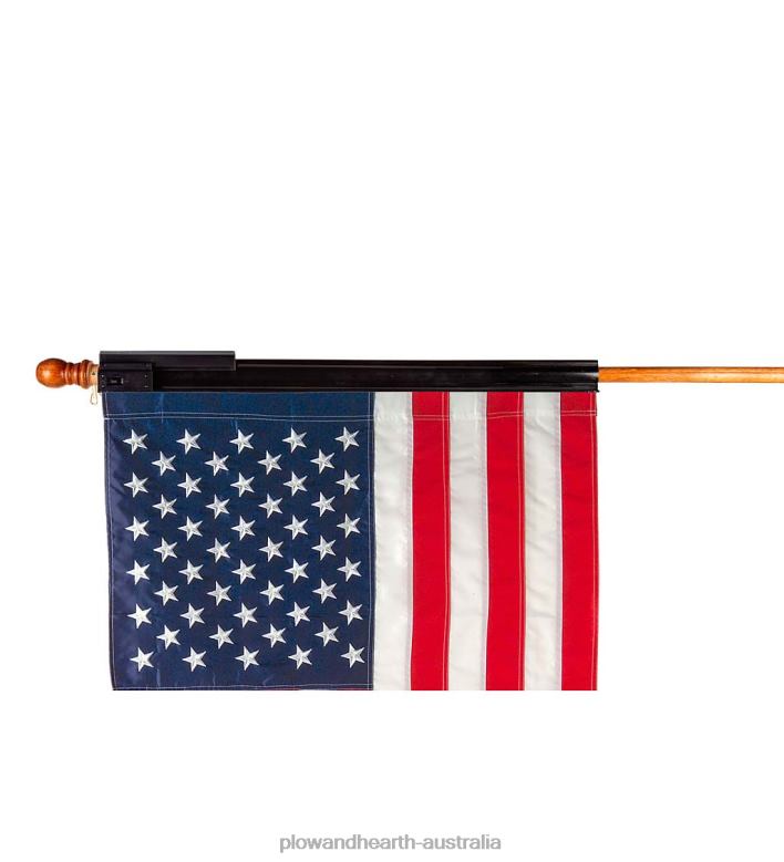 Plow & Hearth Solar Light for House Flag P22BD473 Yard & Garden