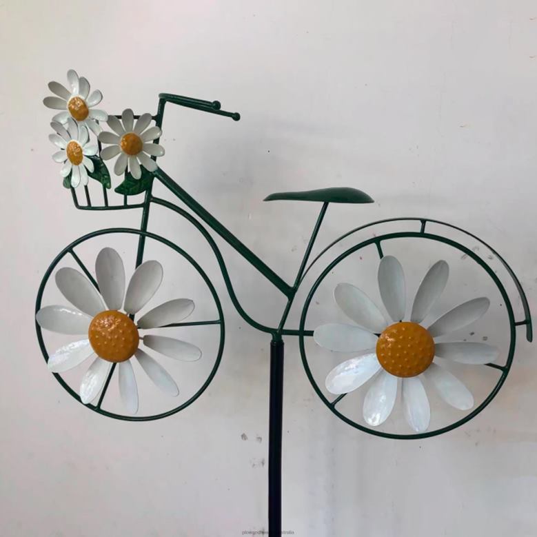 Plow & Hearth Floral Bicycle Wind Spinner - Dahlia P22BD331 Yard & Garden