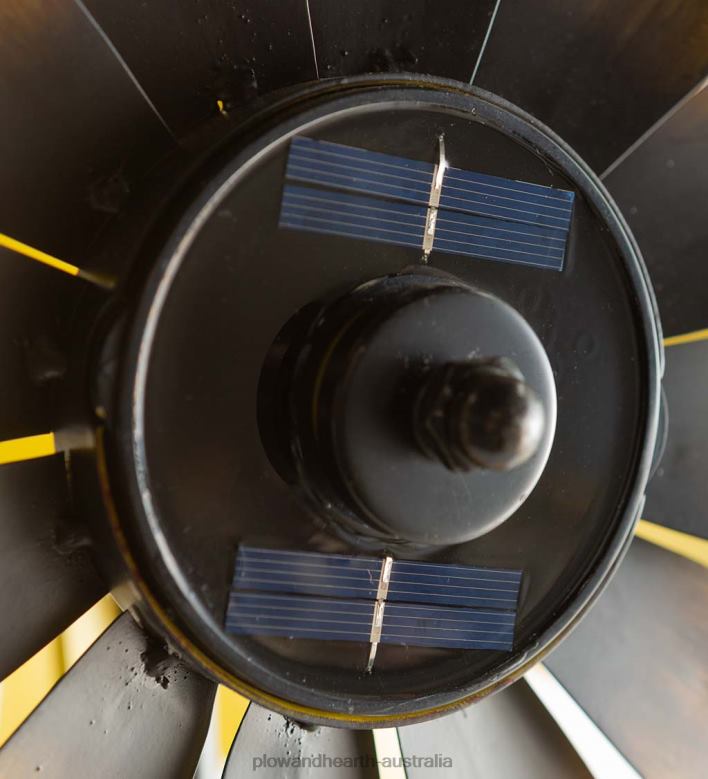 Plow & Hearth Solar Sunflower Wind Spinner P22BD184 Yard & Garden