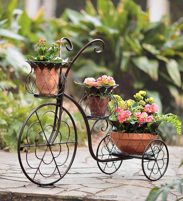 Plow & Hearth Tricycle Planter P22BD977 Yard & Garden