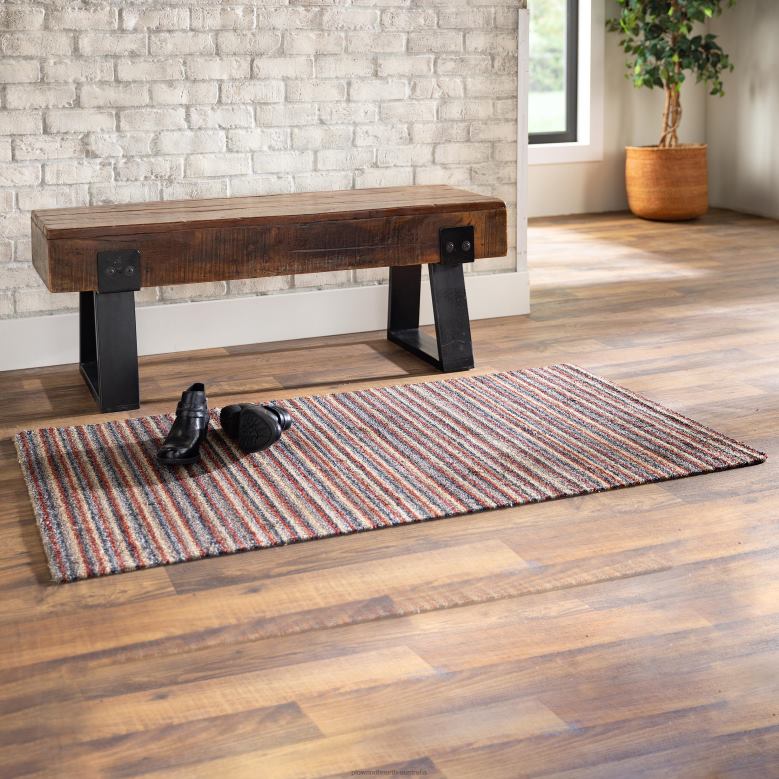 Plow & Hearth Cotton/Microfiber My Mat Dirt Trapping Mud Rug P22BD1018 Yard & Garden