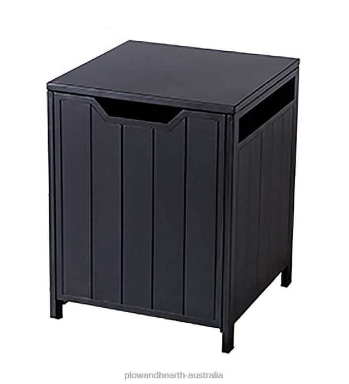 Plow & Hearth Slatted Stamped Steel Propane Tank Cover - Black P22BD1019 Yard & Garden