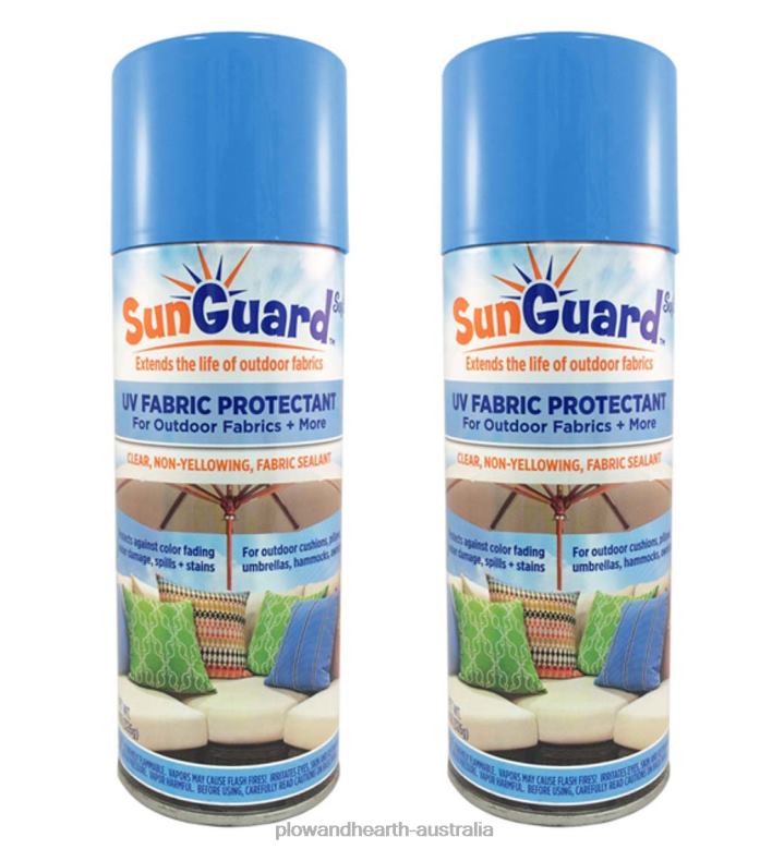 Plow & Hearth SunGuard UV Protectant Spray For Outdoor Fabrics, 2 Pack P22BD1033 Yard & Garden