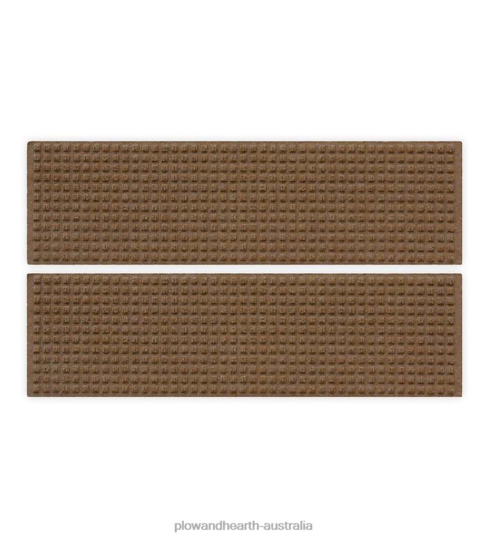 Plow & Hearth Waffle Stair Treads - Gray P22BD1042 Yard & Garden