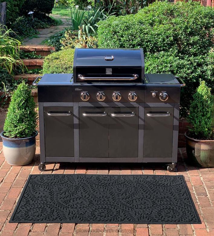 Plow & Hearth Waterhog Boxwood Grill Mat - Bordeaux P22BD1069 Yard & Garden