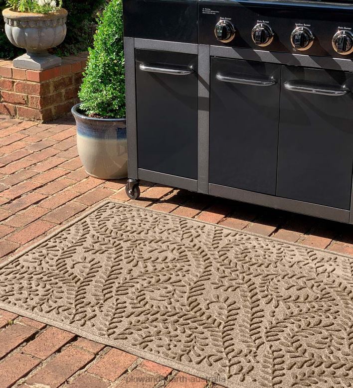 Plow & Hearth Waterhog Boxwood Grill Mat - Bordeaux P22BD1069 Yard & Garden