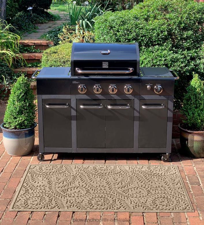 Plow & Hearth Waterhog Boxwood Grill Mat - Bordeaux P22BD1069 Yard & Garden