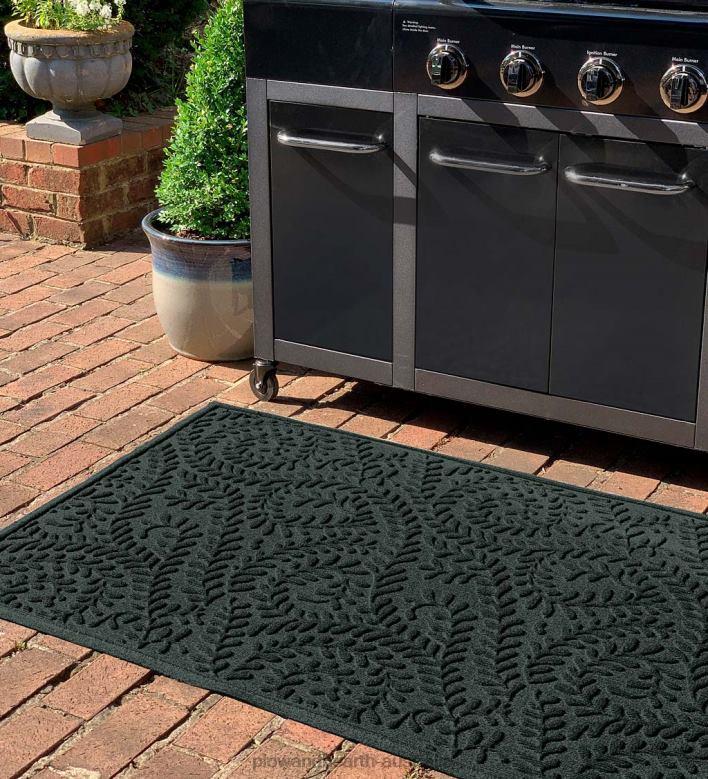 Plow & Hearth Waterhog Boxwood Grill Mat - Bordeaux P22BD1069 Yard & Garden