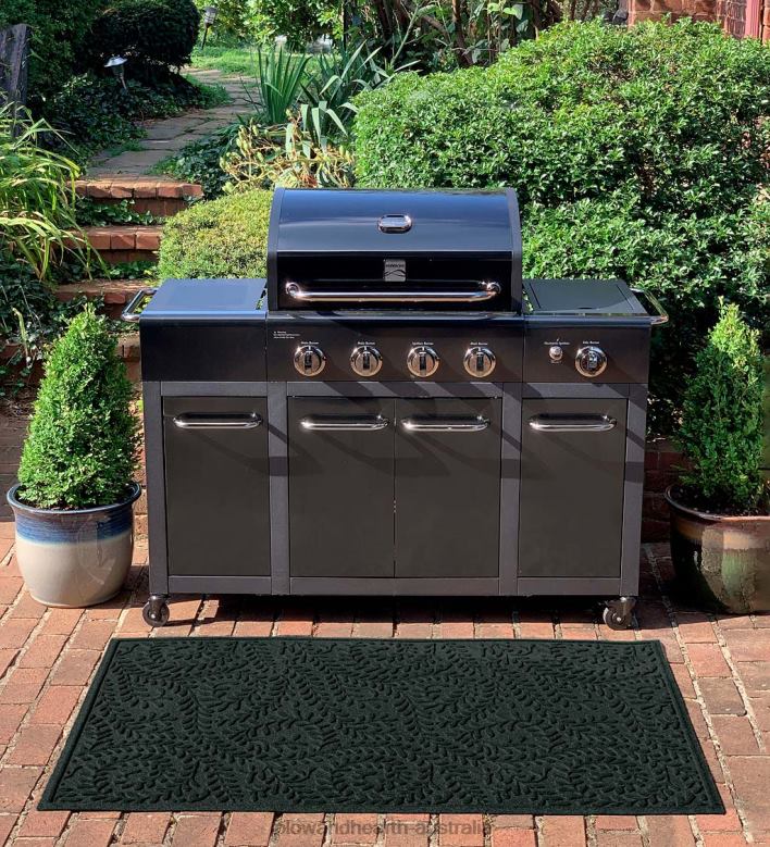 Plow & Hearth Waterhog Boxwood Grill Mat - Bordeaux P22BD1069 Yard & Garden