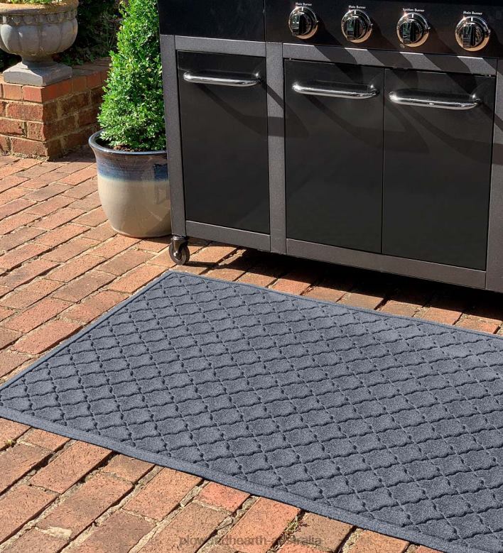 Plow & Hearth Waterhog Cordova Grill Mat - Bordeaux P22BD1061 Yard & Garden