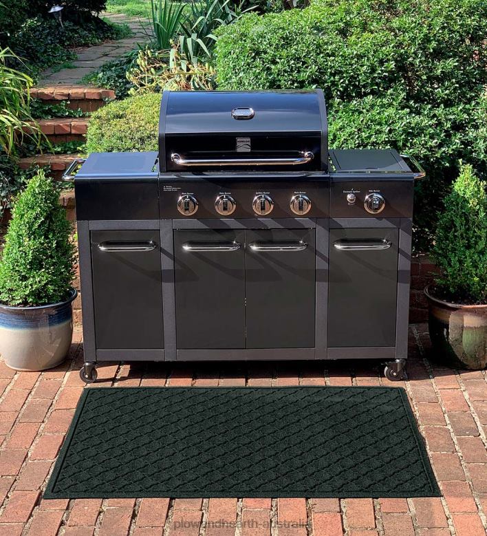 Plow & Hearth Waterhog Cordova Grill Mat - Bordeaux P22BD1061 Yard & Garden
