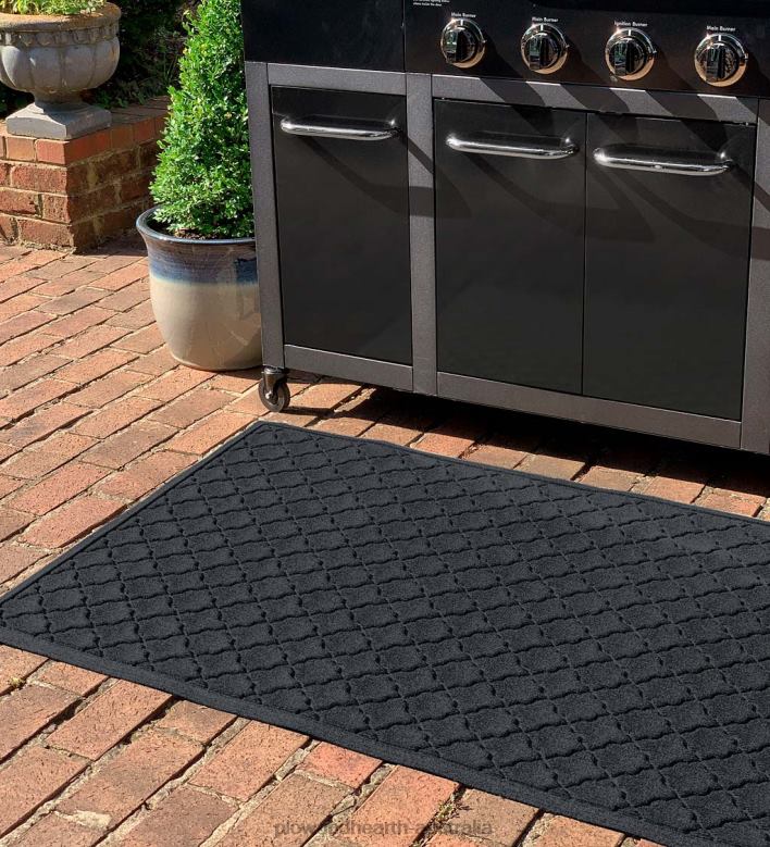 Plow & Hearth Waterhog Cordova Grill Mat - Bordeaux P22BD1061 Yard & Garden