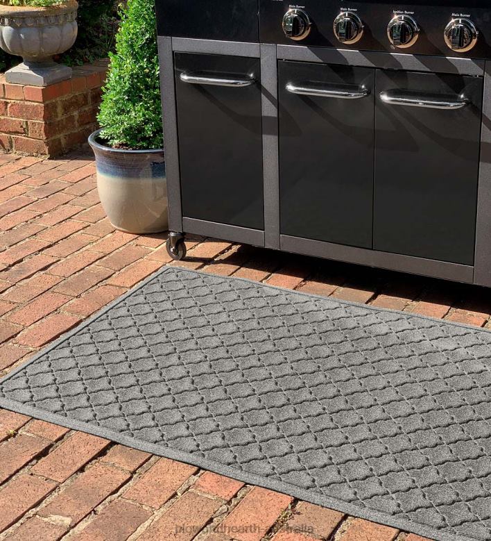 Plow & Hearth Waterhog Cordova Grill Mat - Bordeaux P22BD1061 Yard & Garden