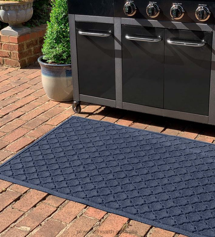 Plow & Hearth Waterhog Cordova Grill Mat - Bordeaux P22BD1061 Yard & Garden