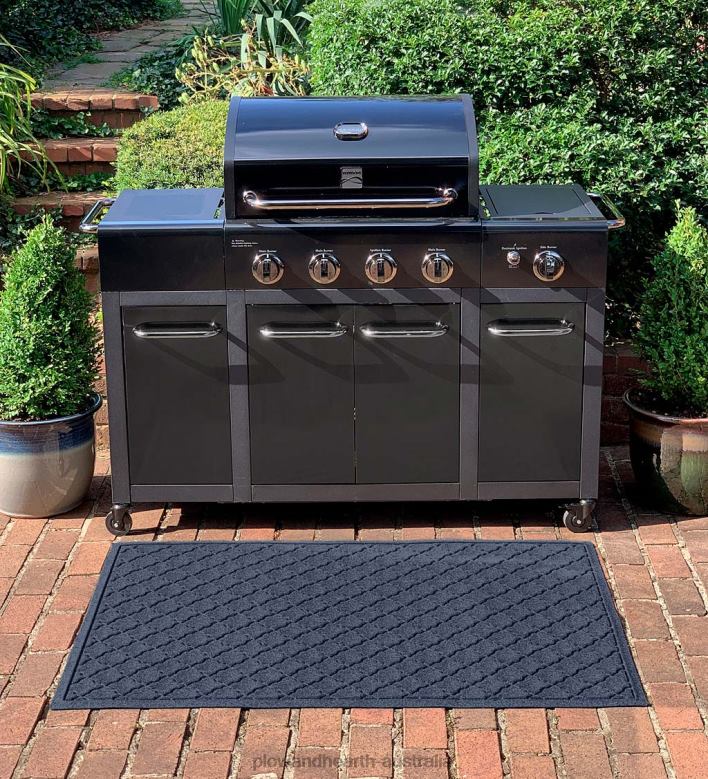 Plow & Hearth Waterhog Cordova Grill Mat - Bordeaux P22BD1061 Yard & Garden