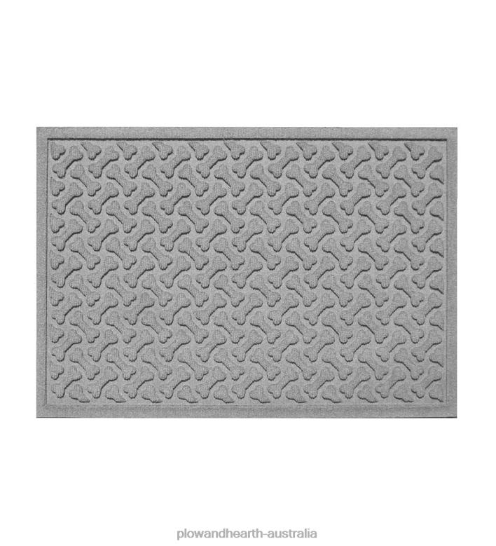 Plow & Hearth Waterhog Dog Bones Doormat P22BD1060 Yard & Garden
