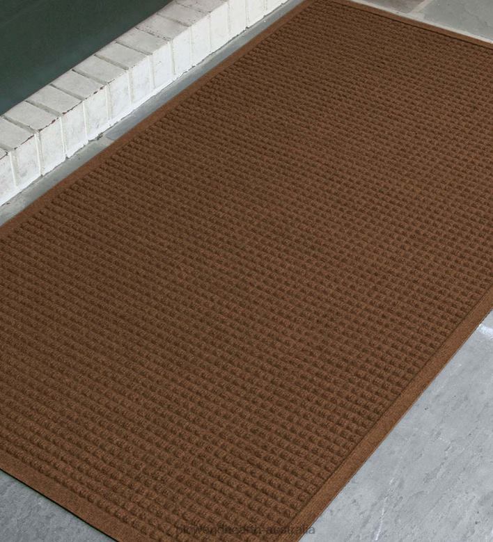 Plow & Hearth Waterhog Indoor/Outdoor Cubes Doormat P22BD1057 Yard & Garden