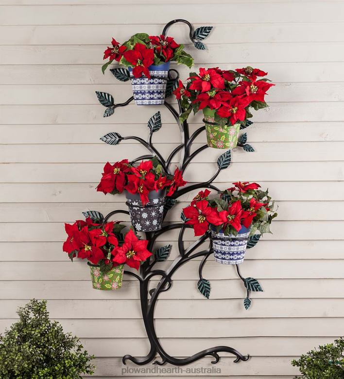 Plow & Hearth Hanging Tree Trellis with Pot Holders P22BD656 Yard & Garden