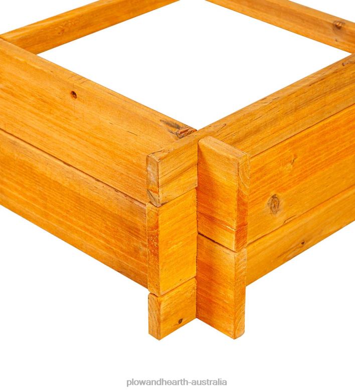 Plow & Hearth Wood Raised Garden Bed P22BD1000 Yard & Garden