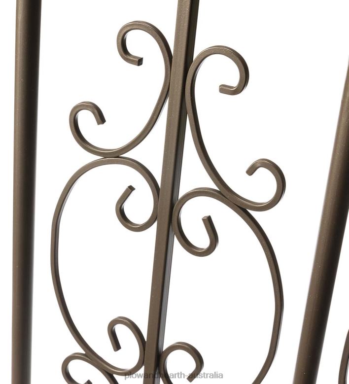 Plow & Hearth Montebello Iron Garden Fencing P22BD671 Yard & Garden