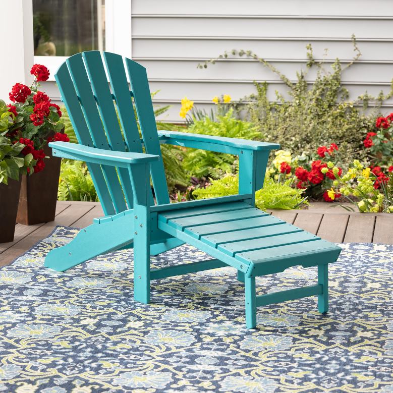 Plow & Hearth POLYWOOD Adirondack Furniture P22BD679 Yard & Garden