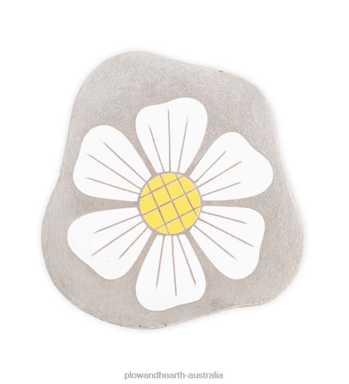 Plow & Hearth Mosaic Stepping Stone - Yellow P22BD691 Yard & Garden